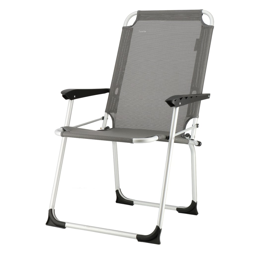Travellife Travellife Camping Chaise pliante de luxe ANCONA CONFORT GREN