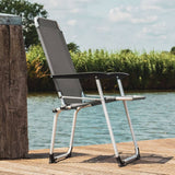 Travellife Travellife Camping Chaise pliante de luxe ANCONA CONFORT GREN