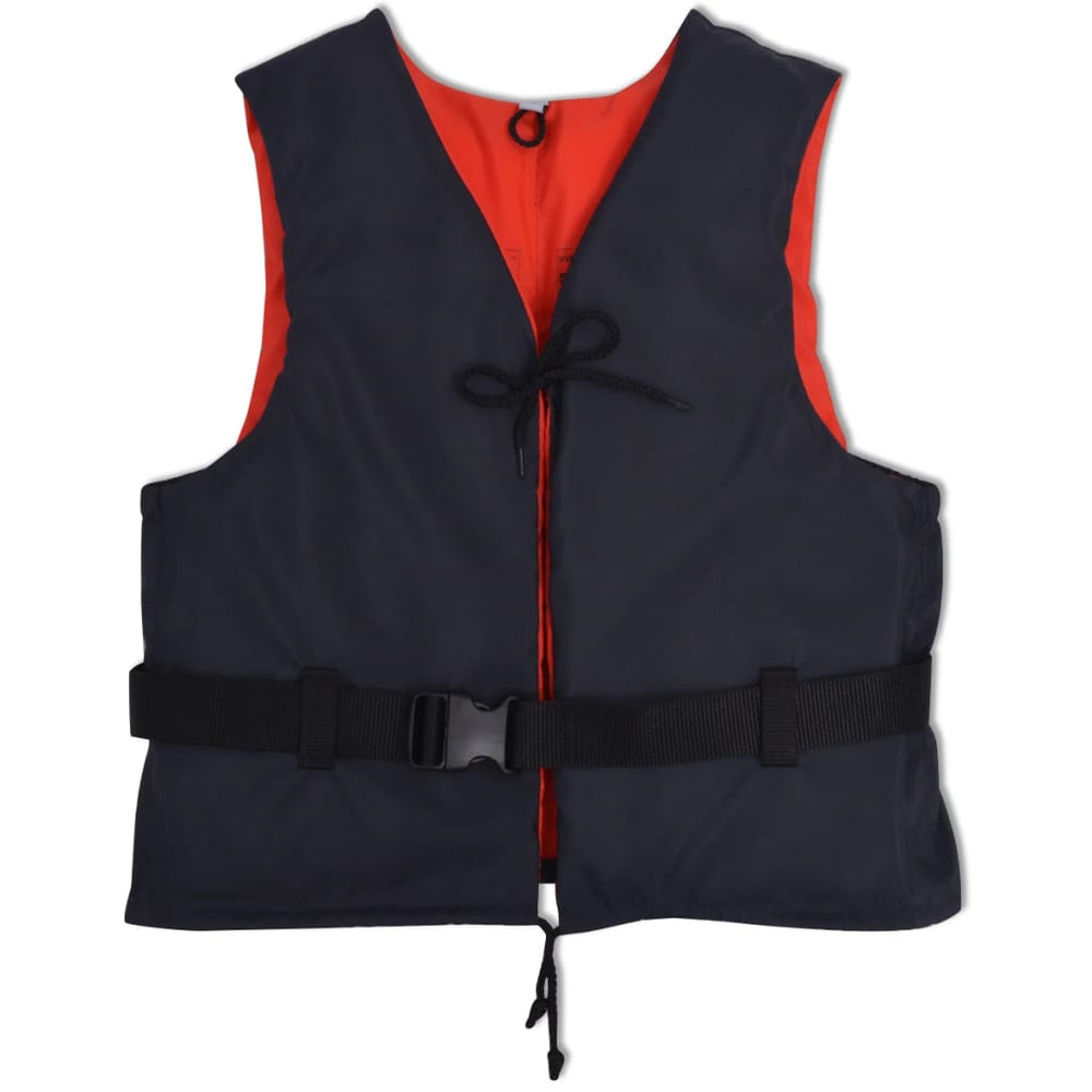 Vestes de natation vidaxl 50 n 30-50 kg bleu marine 4 pcs
