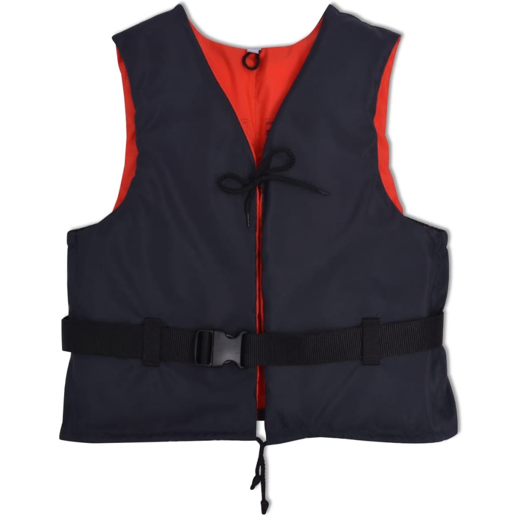 Vestes de natation vidaxl 50 n 50-70 kg bleu marine 4 pcs