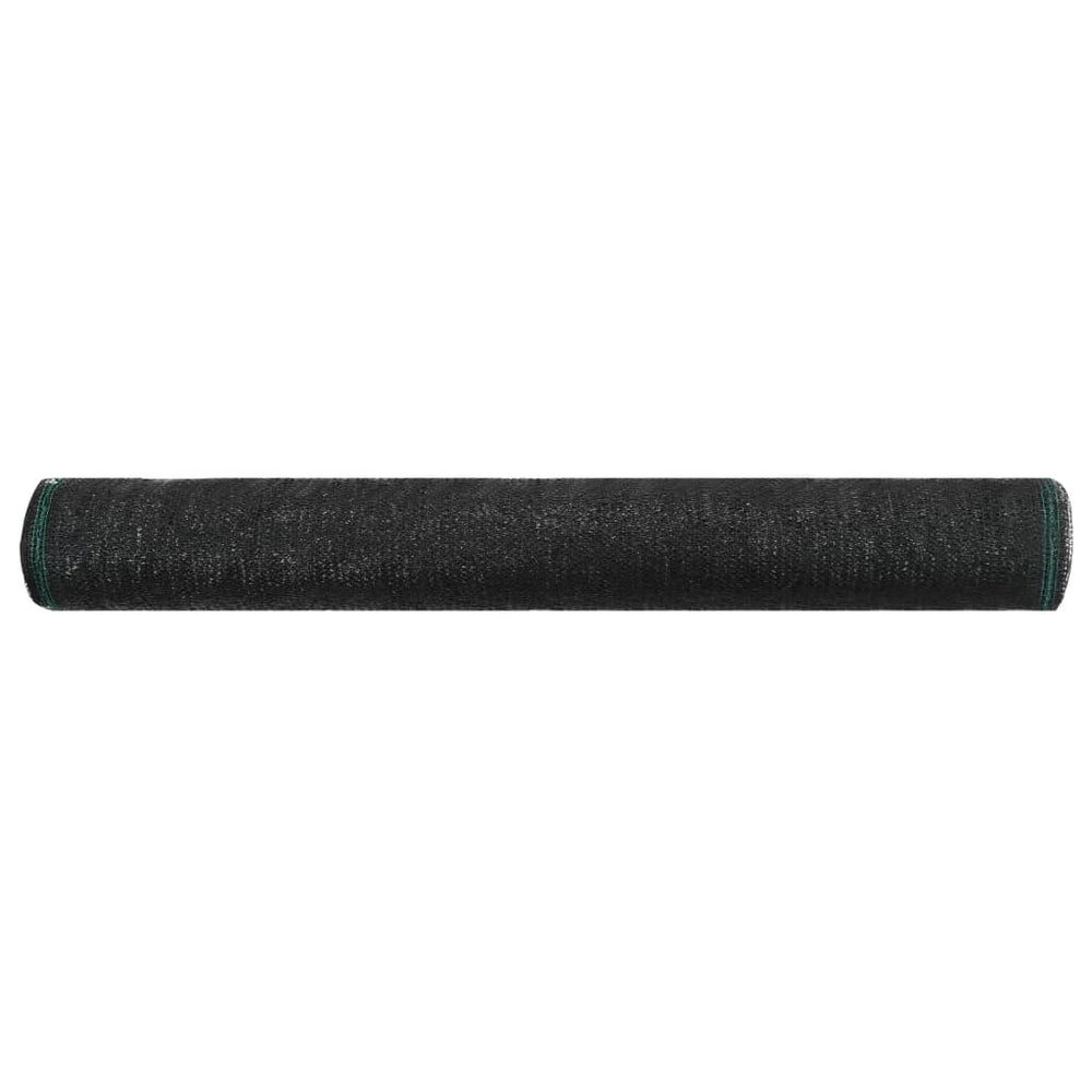 Écran de tennis Vidaxl 2x25 m HDPE noir