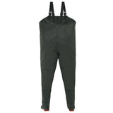 Vidaxl waadbroek avec bottes taille 38 vert