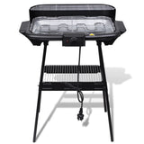 Vidaxl barbecue électriquement rectangulaire