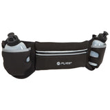 Pure2Improve Pure2 Improve Running ceinture avec 2 bouteilles de noir et de gris