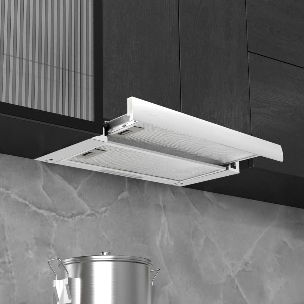 Hotte d'extracteur Vidaxl construit - en acier inoxydable en aluminium mince 480 m³ U
