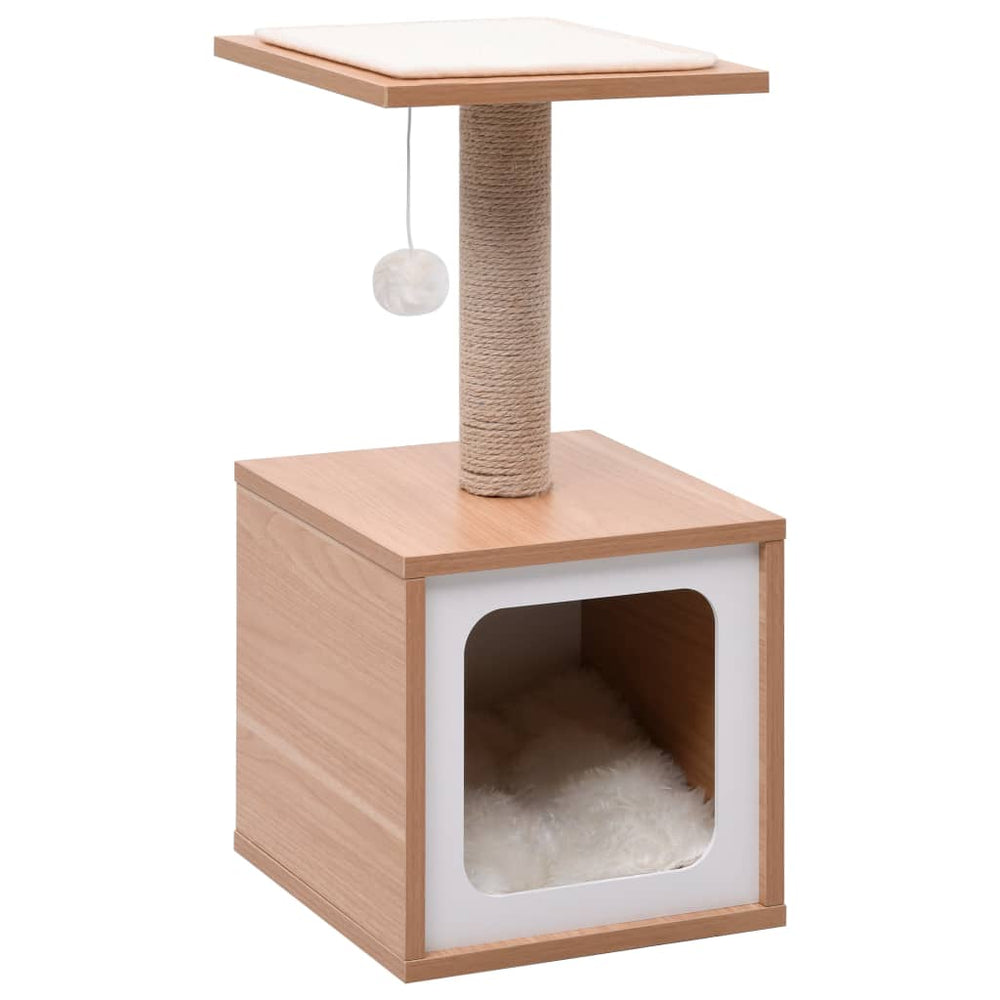 Vidaxl Cat Scratching Post avec sisal krabmat 62 cm