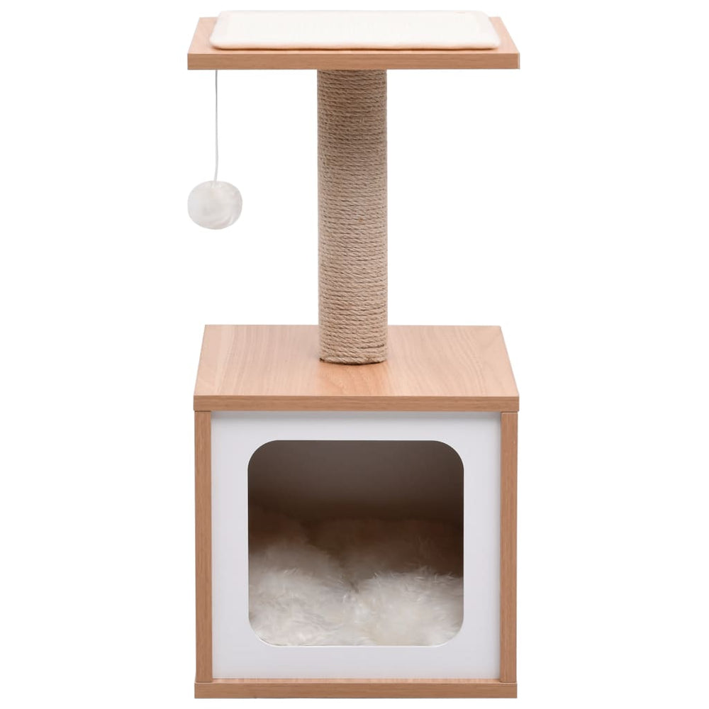 Vidaxl Cat Scratching Post avec sisal krabmat 62 cm