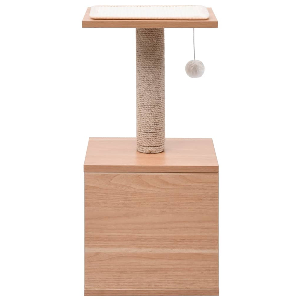 Vidaxl Cat Scratching Post avec sisal krabmat 62 cm