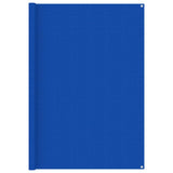 Vidaxl Tent Carpet 200x400 cm HDPE Bleu