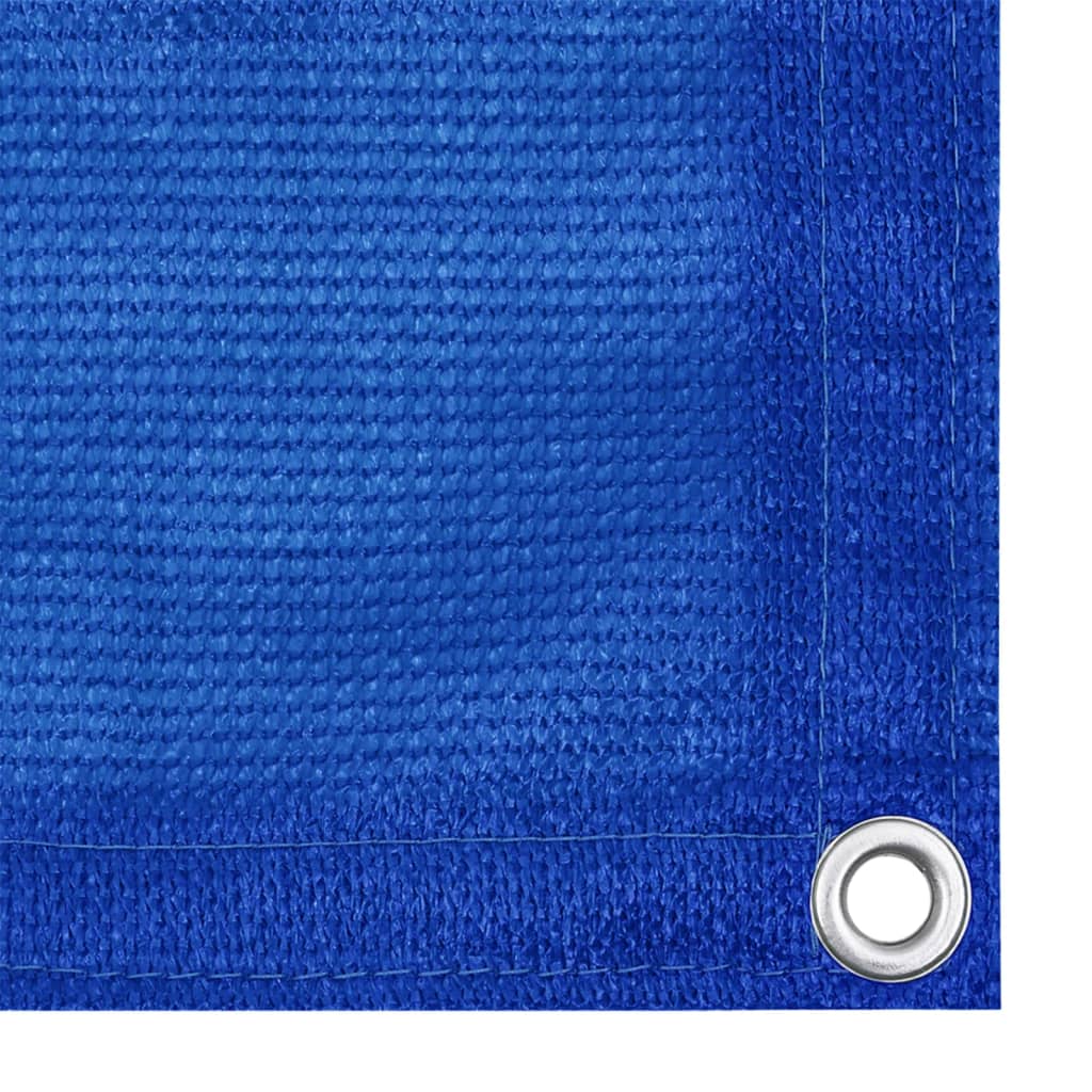 Vidaxl Tent Carpet 200x400 cm HDPE Bleu