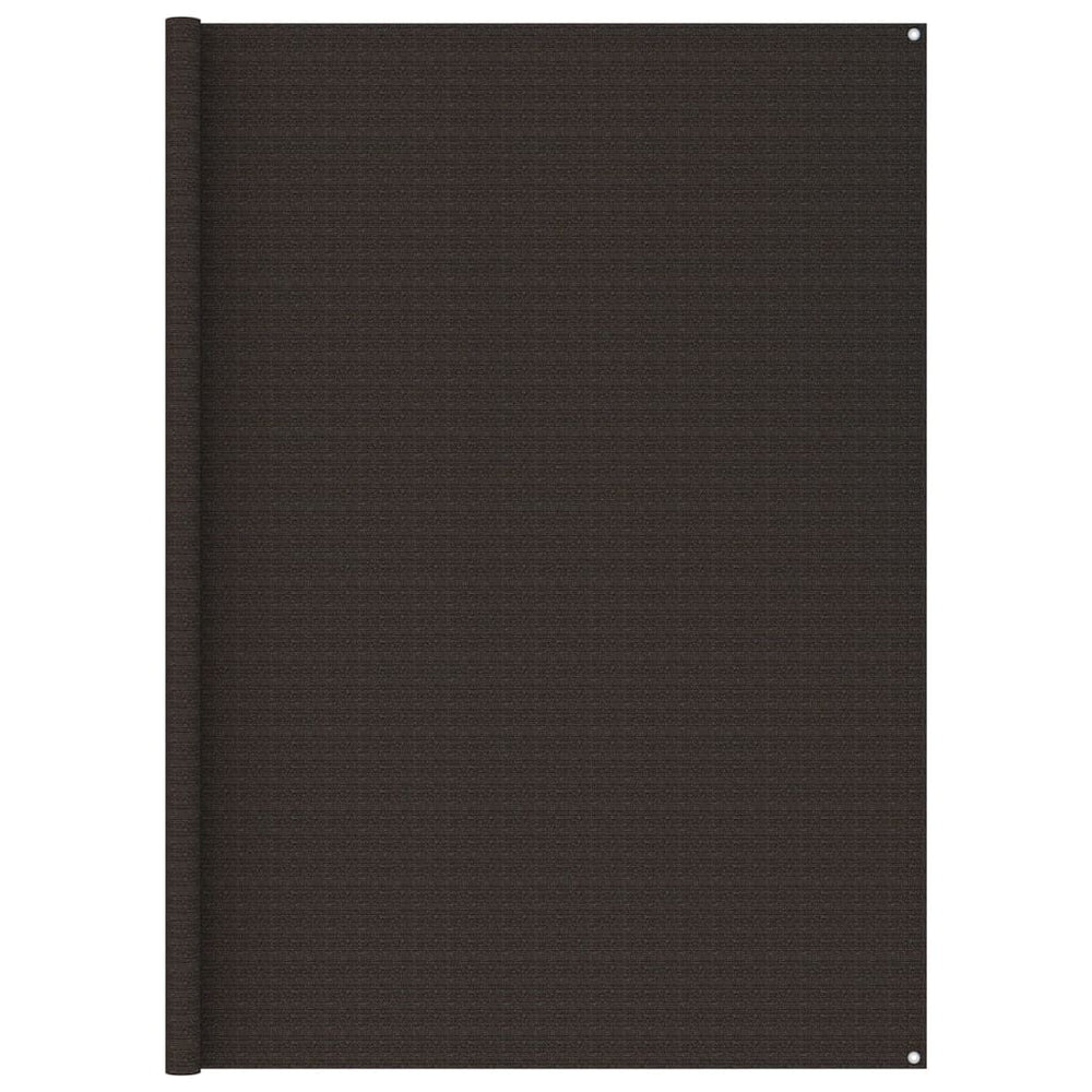 Tapis de tente Vidaxl 250x250 cm brun