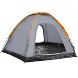 Vidaxl tente 6 personnes gris