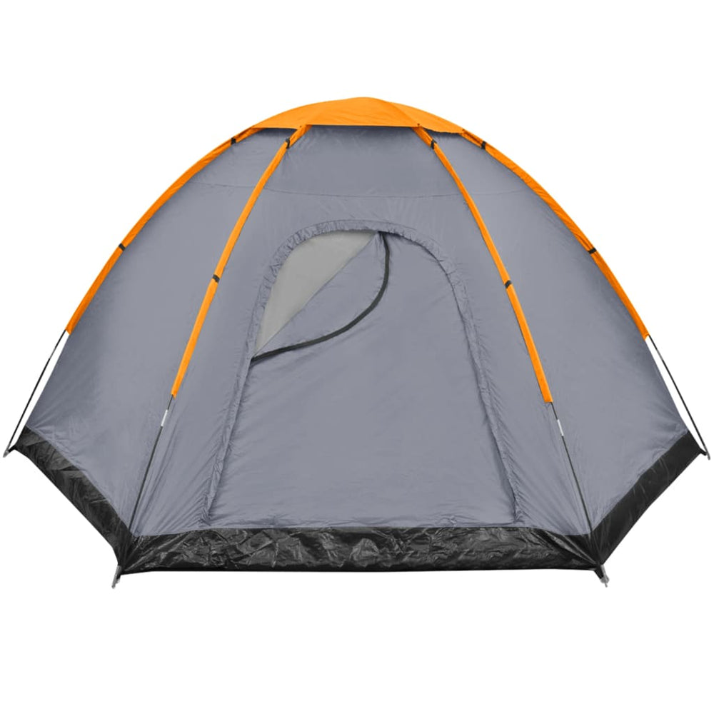 Vidaxl tente 6 personnes gris