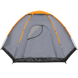 Vidaxl tente 6 personnes gris