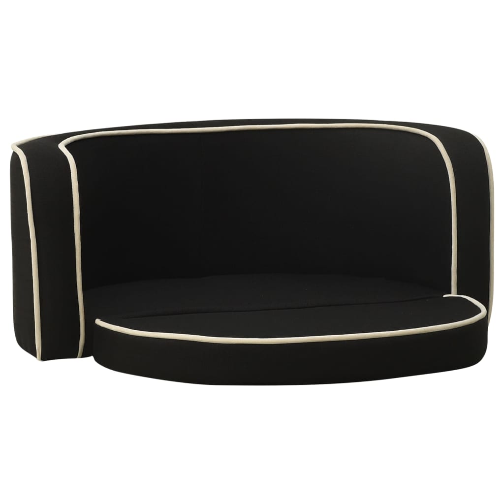 Vidaxl Dog Bank pliable 76x71x30 cm Black