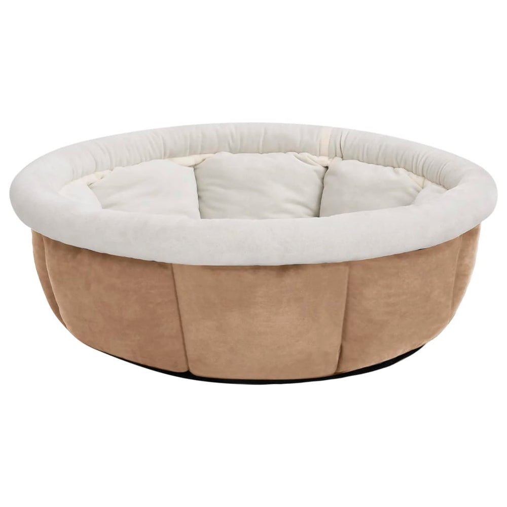 Vidaxl Dog Basket 59x59x24 cm beige