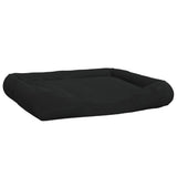 Lit de chien vidaxl avec coussins 115x100x20 cm oxford tissu noir