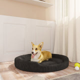Vidaxl Dog Basket 70x55x23 cm en peluche noir