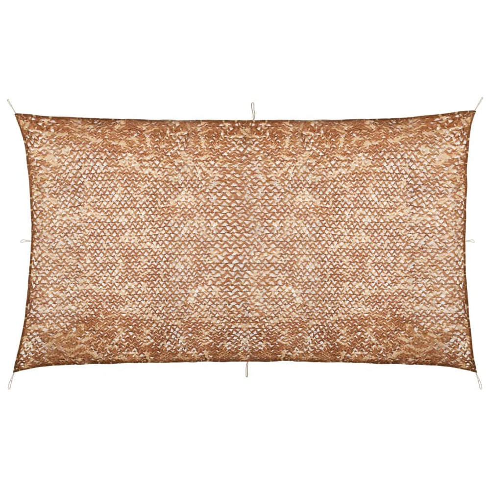 Vidaxl camoufagenet avec sac de rangement 3x7 m beige