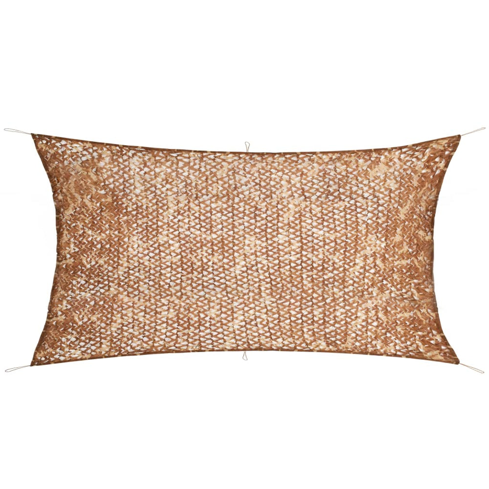 Vidaxl camoufagenet avec sac de rangement 4x7 m beige
