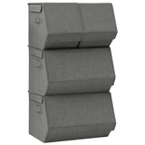 Boîte de rangement Vidaxl 4 pièces ensemble