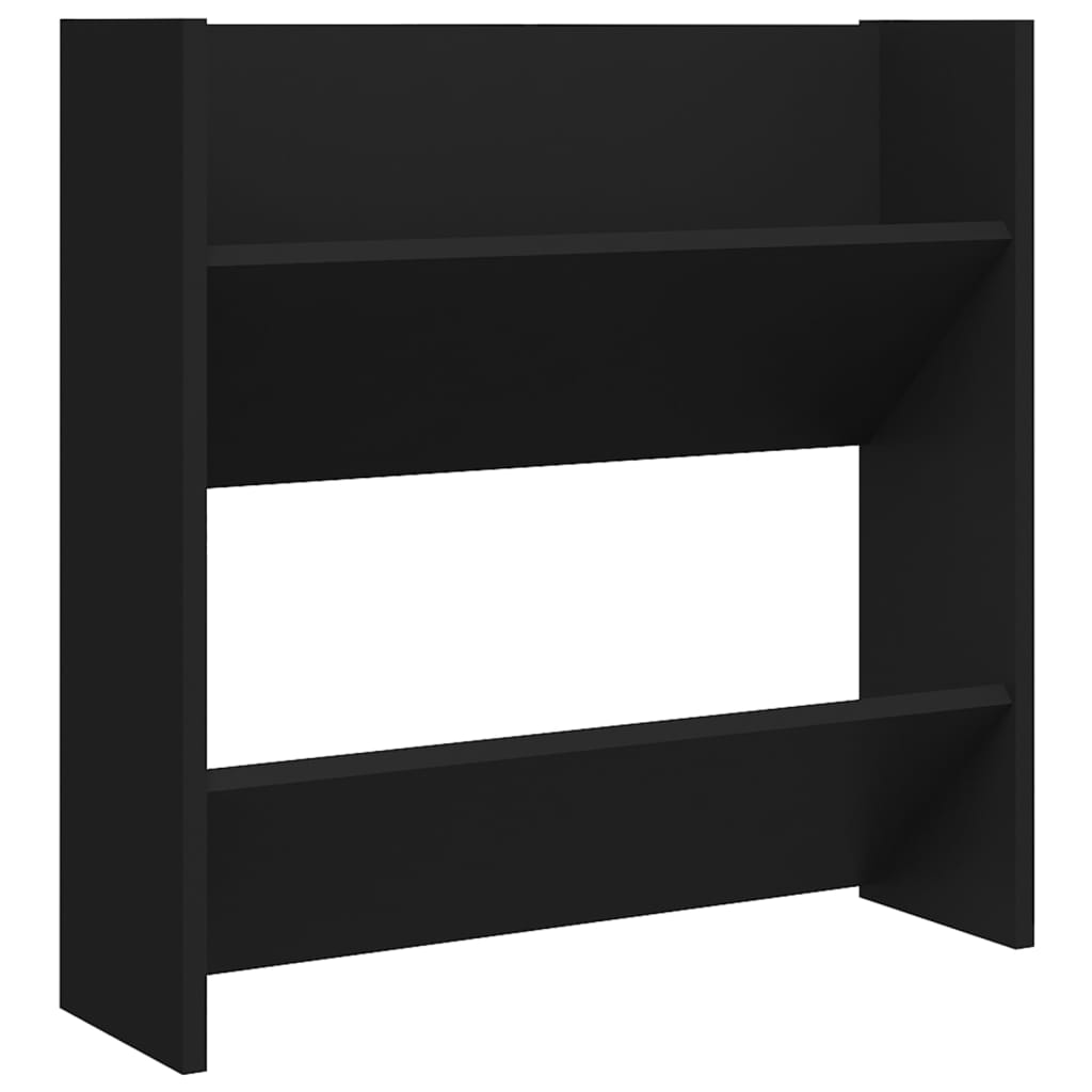 Armoire à chaussures murales vidaxl 60x18x60 cm Bois de bois de propriété