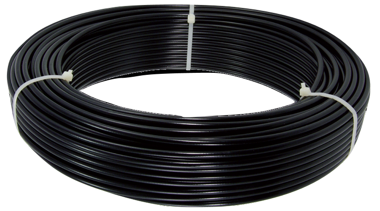 Saccon REM REM OUTDER CABLE 5MM Teflon Black 150m DTH45015