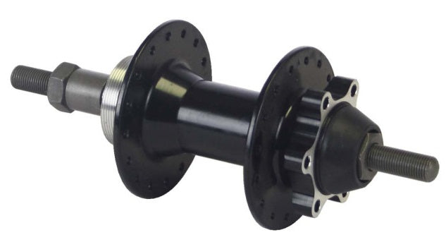 DWO after hub disc 6-bolt fixed axis freewheel black