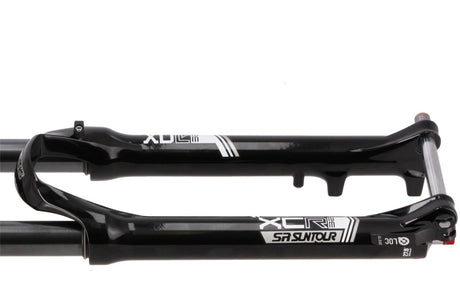 SRSUNTURUR SERMATURE XCR32-AUS FORK 27.5 lor qr tippt 100mm schwaarz