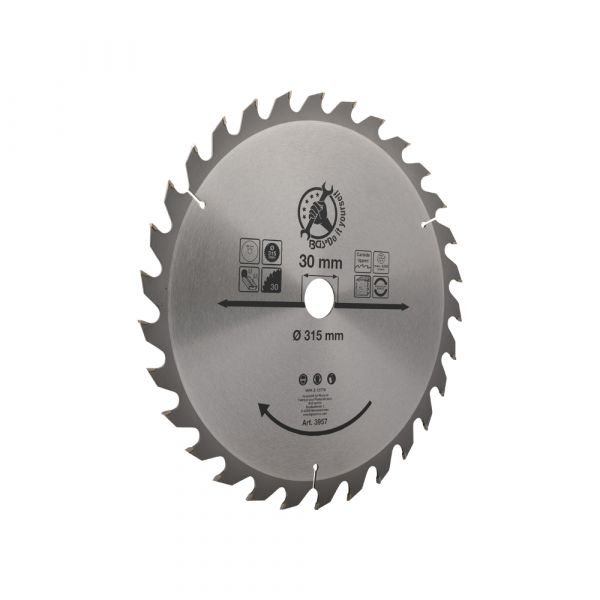 Saw blade 315 mm., 30 teeth