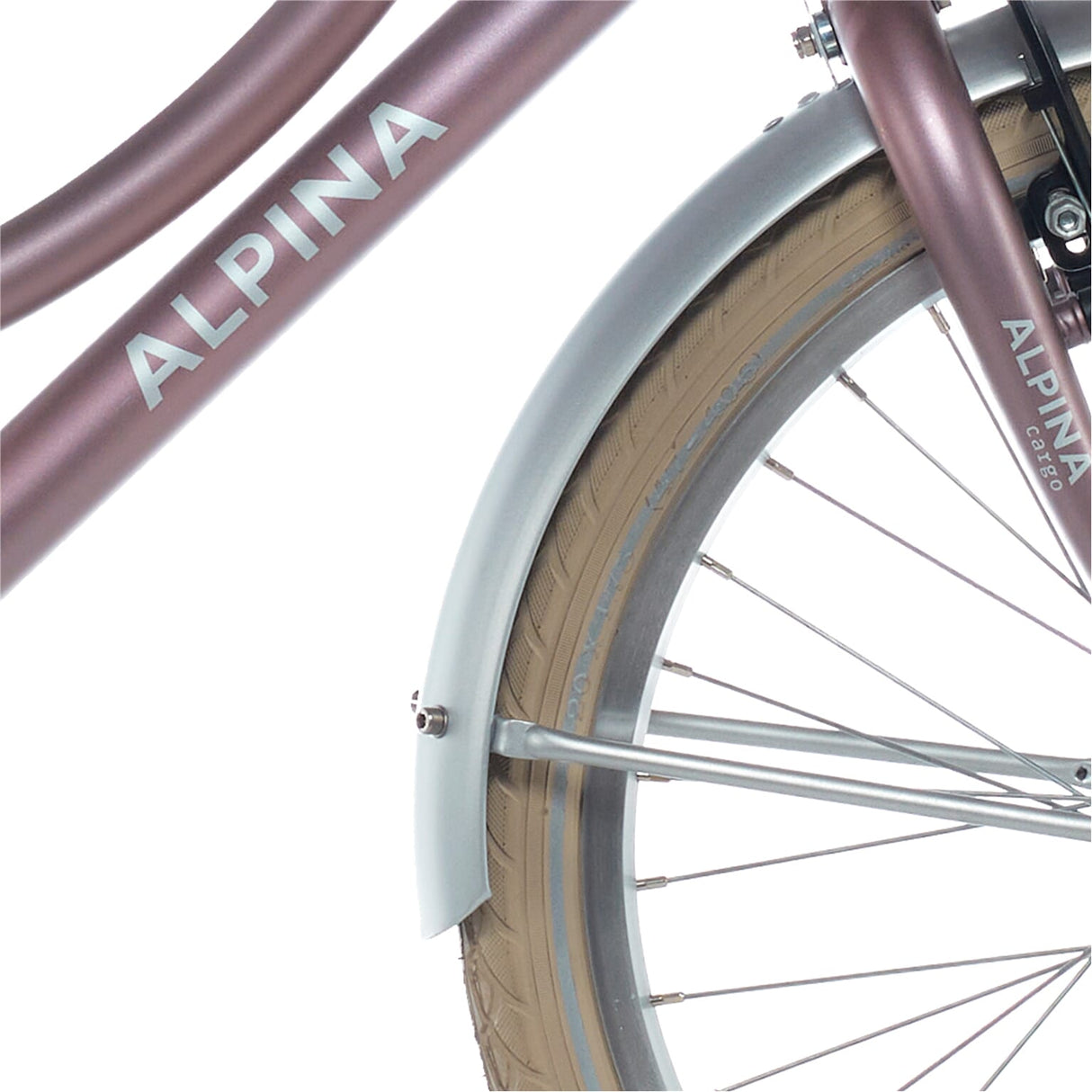 Alpina Fender Set + Rod 22 Cargo Silver Matt