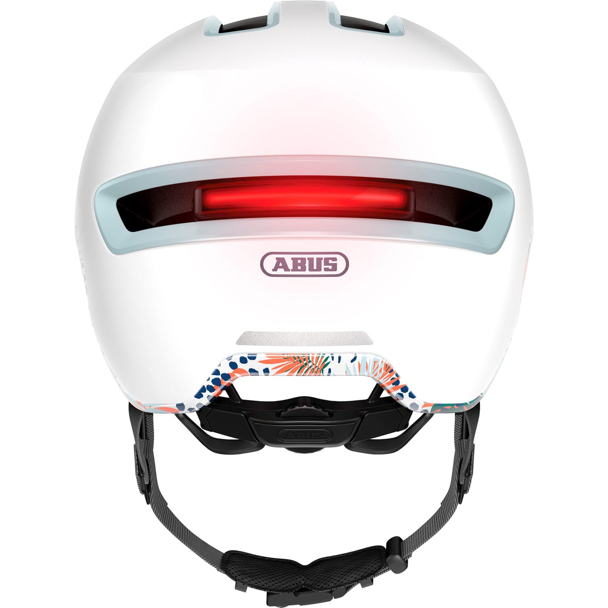 ABUS HELM HUD-Y Flower White M 54-58 cm