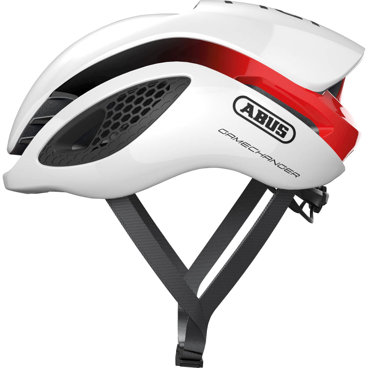 Abus Helmet GameChanger White Red S 51-55cm