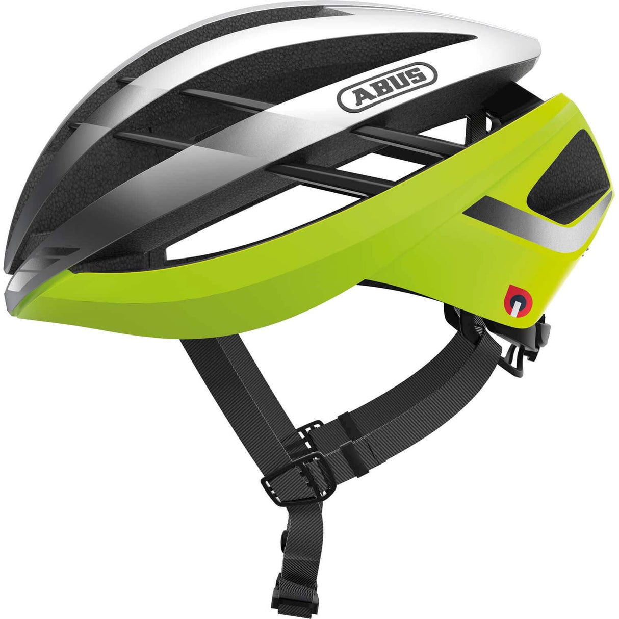 Abus Hjälm Aventgoud Quin Neon Geel M 54-58cm