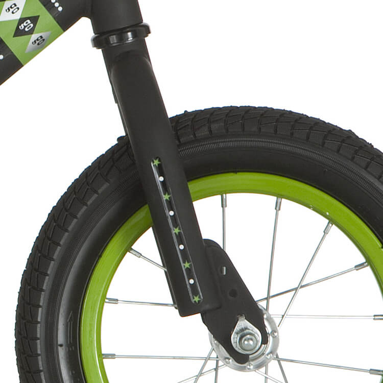 Alpina fork balance bike matte black