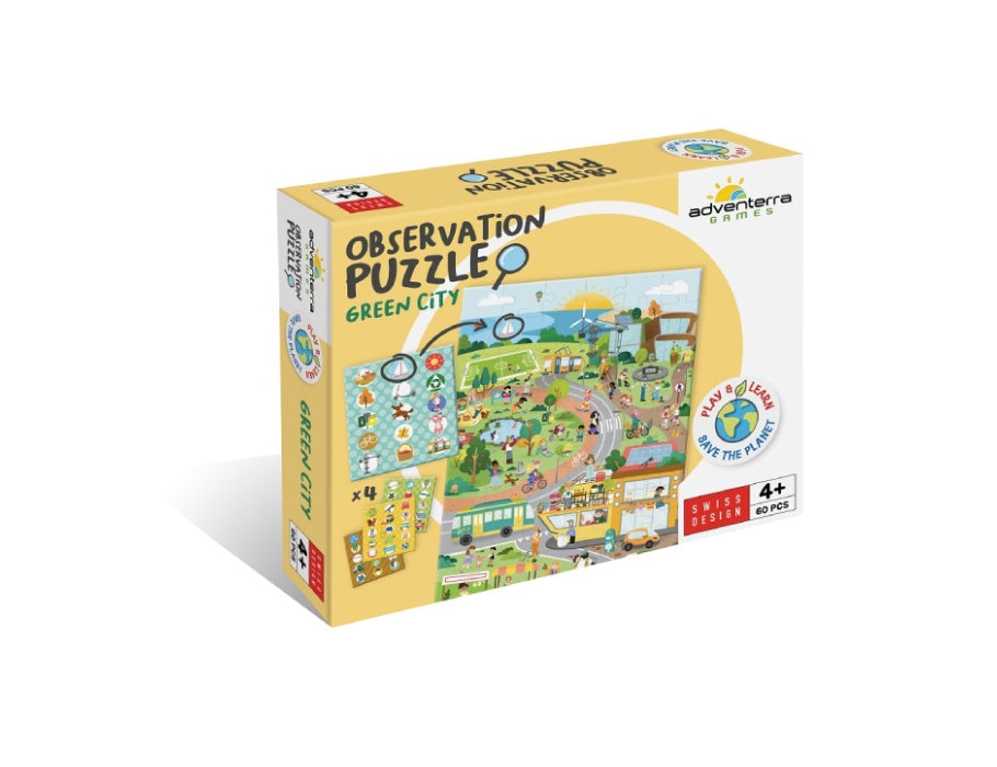 Adventerra Games Puzzle Observation Green City