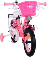 Volare Ashley Children's Bike Girls 12 pouces rose rouge Two Hand freins