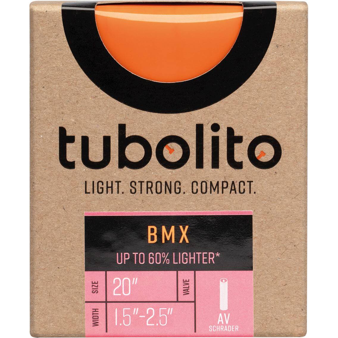 Tubolito BNB TUBO 20 x 1,5 2,5 AV 40 mm