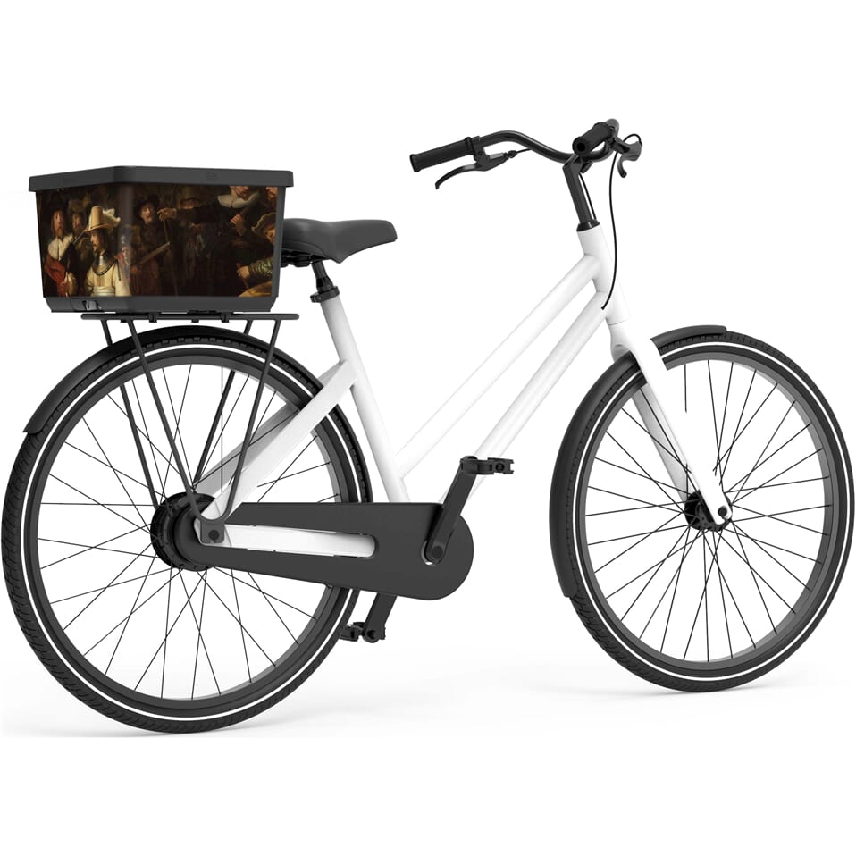 Basky Bicycle Basket 2.0 Night Watch