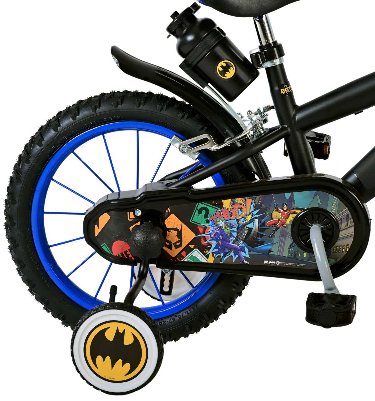 Batman Children's Bike - Boys - 14 pouces - noir