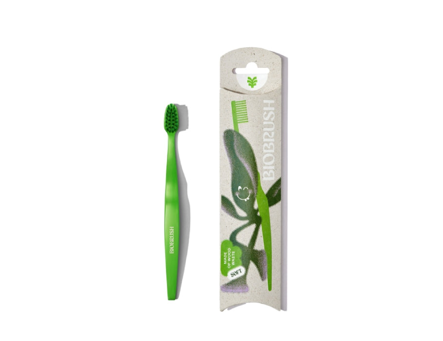 Biobrush Brosse de dents Green