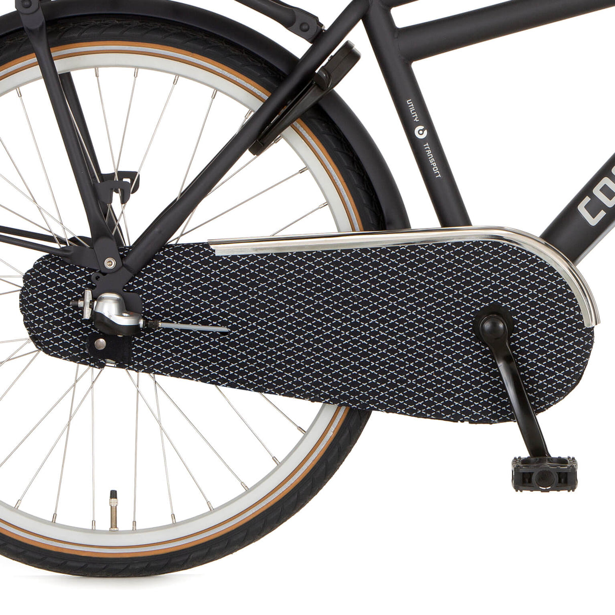 Cortina Chain Guard Canvas 26 U4 Dark Grey Matt