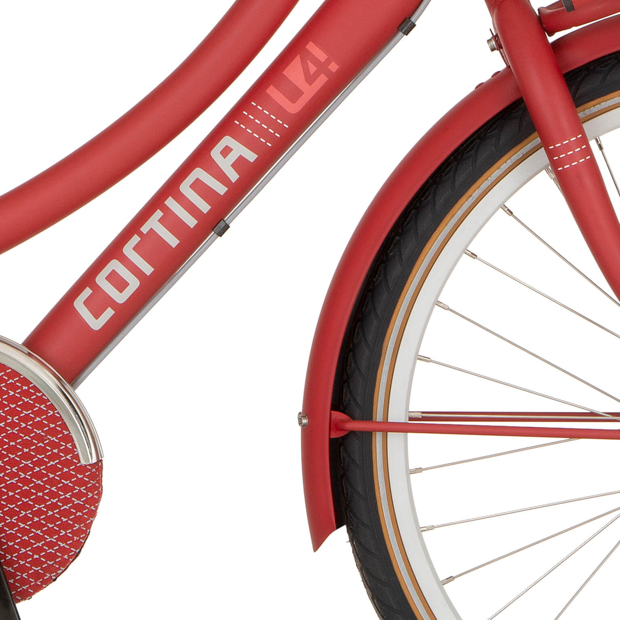 Cortina Fender para 24 u4 verdadero rojo mate