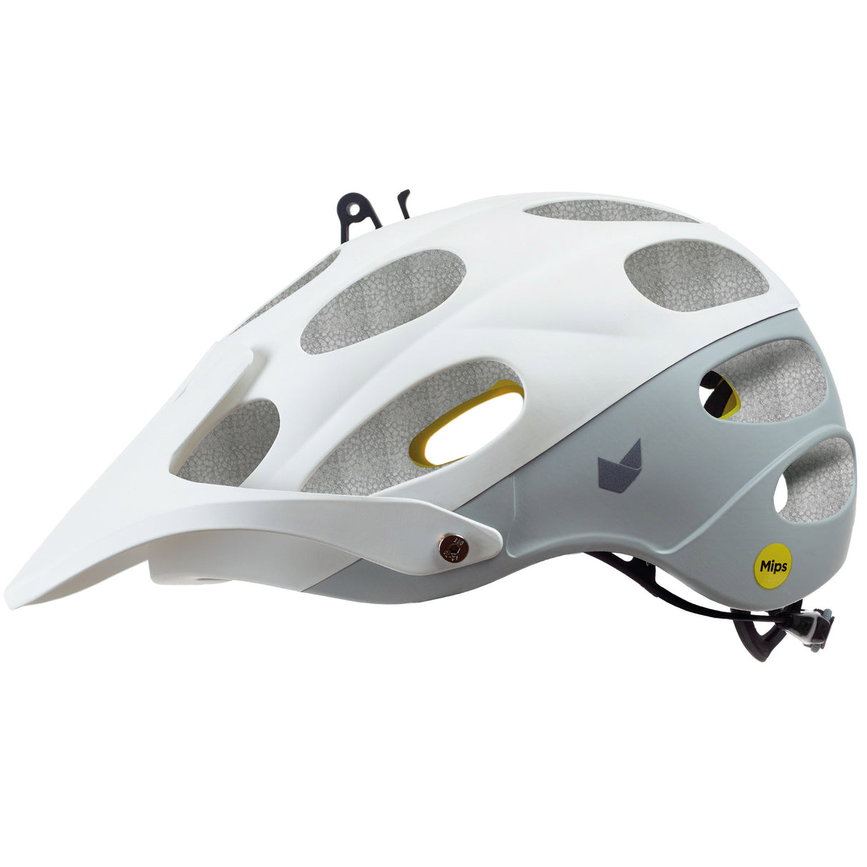 Buzaglo Mtb Helmo Yelmo MIPS Taille L 60-61 cm Gris blanc