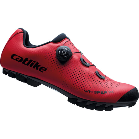 Scarpe mtb buzaglo sussurro x1 mtb di dimensioni nylon 39 rosso