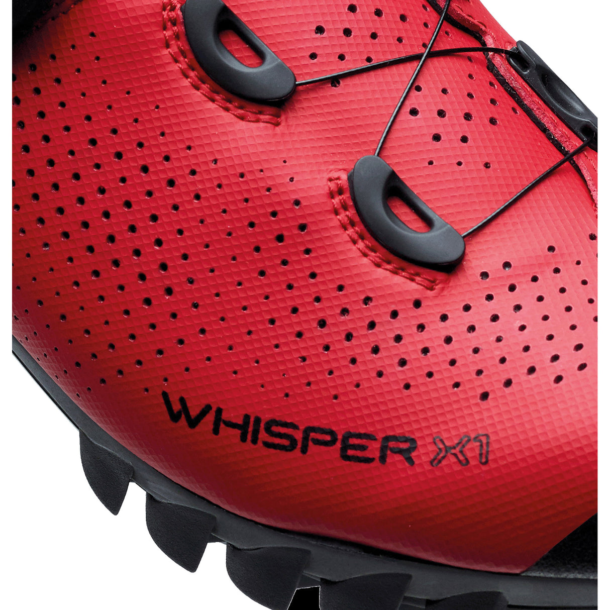 Buzaglo MTB Shoes Whisper X1 MTB Nylon Size 39 Red