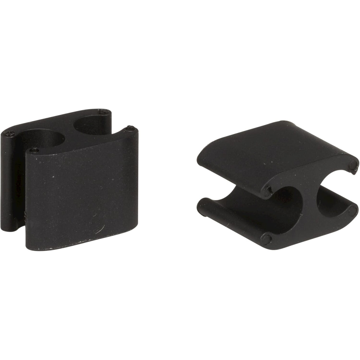 Elvedes kabelclips duo zwart 5+2,5mm(di2) (x10) cp2020101