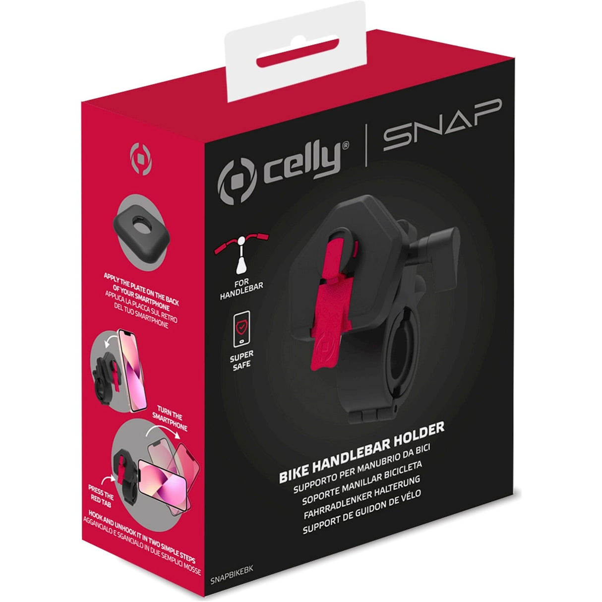 Celly Snap Phone Holder Uni incl.