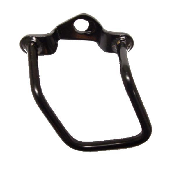 Derailleur Protector Black, 88 mm, largeur 32 mm. Assemblage sur cendres.