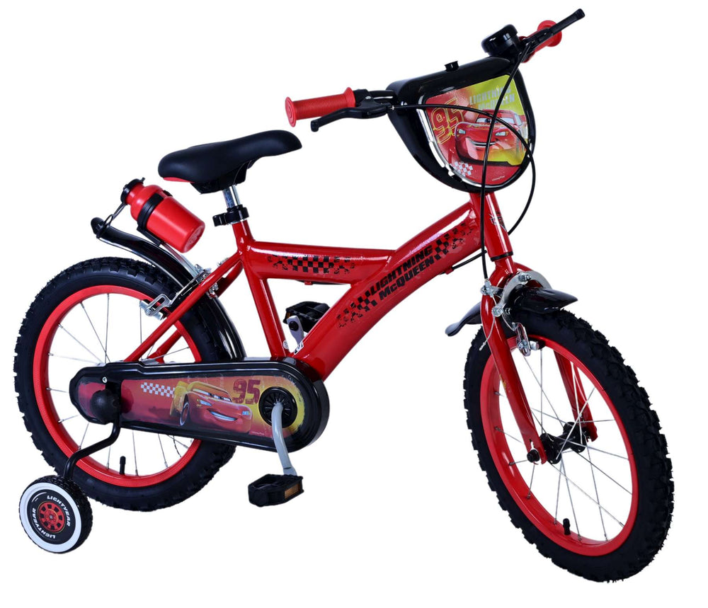 Disney Disney Children's Bike Boys 16 pouces rouges Two Hand freins